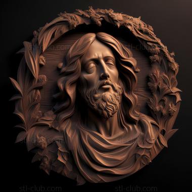 3D model st jesus (STL)